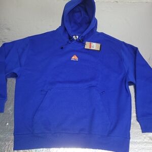 Nike ACG Heavyweight Fleece Hoodie Blue/Orange (DH3087-480) Men’s Size Large NWT